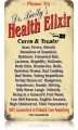 Vintage-Retro Dr Batty Elixir Metal-Tin Sign