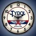 Vintage-Retro  Tydol Lighted Wall Clock