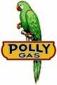 Retro Polly Gas Metal Sign 21 x 31 Inches