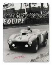 Vintage Le Mans 15 x 12 inches Tin Sign