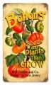 Vintage-Retro Bolton's Seeds Metal-Tin Sign
