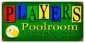 Vintage-Retro Players Poolroom Metal-Tin Sign