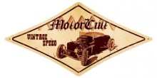 Vintage-Retro Vintage-Retro Speed Diamond Metal-Tin Sign