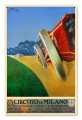 Vintage Milan Grand Prix 12 x 18 inches Tin Sign