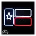 Texas Flag Neon Sculpture