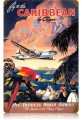 Vintage-Retro Caribbean Metal-Tin Sign