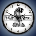 Vintage-Retro  Shelby Super Snake Lighted Wall Clock