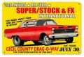 Vintage-Retro AFX Metal-Tin Sign