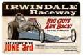 Vintage-Retro Irwindale Metal-Tin Sign