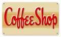 Vintage-Retro Coffee Shop Metal-Tin Sign