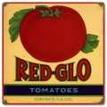 Vintage-Retro Red Glo Tomatoes Metal-Tin Sign