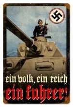 Vintage-Retro Ein Fuhrer Metal-Tin Sign