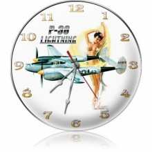 Vintage-Retro P-38 Nude Wall Clock
