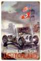 Vintage-Retro German Grand Prix Metal-Tin Sign 16 x 24 Inches