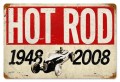 Vintage-Retro 60th Anniversary Metal-Tin Sign