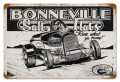 Vintage-Retro Bonneville Salt Flats Metal-Tin Sign