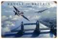 Retro Battle of Britian 24 x 16 Inches Tin Sign