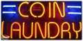 Neon Business Sign - Coin Laundry