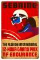 Vintage-Retro Sebring Metal-Tin Sign 16 x 24 Inches