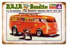 Vintage-Retro Baja Bandito Metal-Tin Sign