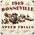 Vintage-Retro 1949 Bonneville Metal-Tin Sign
