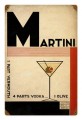 Retro Deco Martini Tin Sign