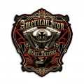 Retro American Iron Tin Sign 15 x 15 Inches