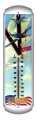Vintage-Retro V For Victory Thermometer