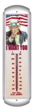 Vintage-Retro Uncle Sam Thermometer