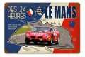Vintage-Retro Le Mans 24 Hour Metal-Tin Sign