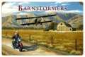 Retro Barnstormer Tin Sign 24 x 16 Inches