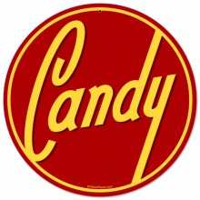Vintage-Retro Candy Metal-Tin Sign
