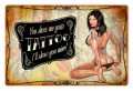 Vintage-Retro Show You Mine Metal-Tin Sign