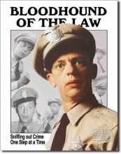 Retro Bloodhound of The Law Metal Sign