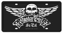 Vintage-Retro Airborne License Plate