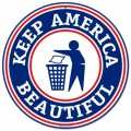 Vintage-Retro Keep America Round Metal-Tin Sign