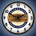 Vintage-Retro  Stromberg Service Lighted Wall Clock