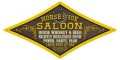 Vintage-Retro Horse Shoe Saloon Diamond Metal-Tin Sign