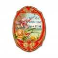 Vintage Savon Fleurs Tin Sign 8 x 10 Inches