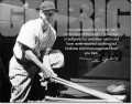 Vintage Lou Gehrig - Luckiest Man Tin Sign