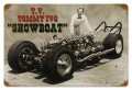 Vintage-Retro Ivo Show Boat Metal-Tin Sign