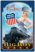 Vintage-Retro Big Boy Union Metal-Tin Sign