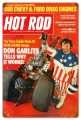 Vintage-Retro Hot Rod Magazine Garlits May 1971 Metal-Tin Sign