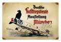 Retro German Eagle Metal Sign