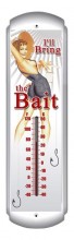 Vintage-Retro Bring the Bait Thermometer