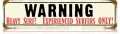 Vintage-Retro Heavy Surf Metal-Tin Sign