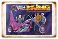 Vintage-Retro King Chopper Metal-Tin Sign