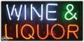 Neon Business Sign - Wine & Liquor
