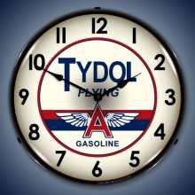 Vintage-Retro  Tydol Lighted Wall Clock