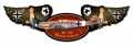Vintage-Retro Messerschmitt Winged Oval Metal-Tin Sign